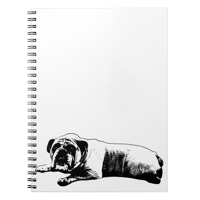 Bulldog-Steady-Notes Notizblock (Vorderseite)
