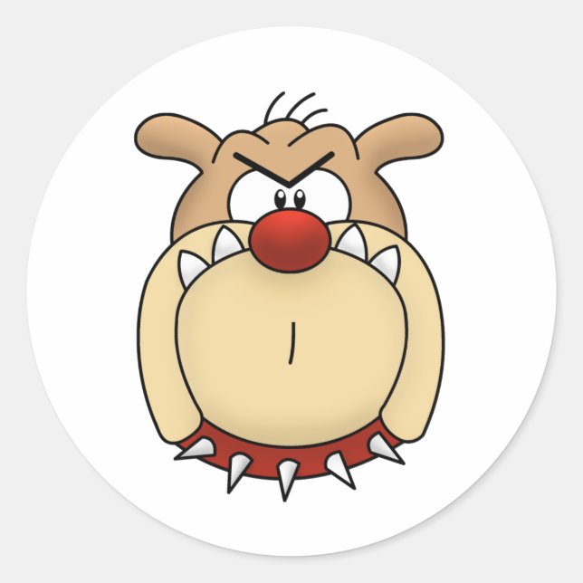 Bulldog Stickers (Vorderseite)
