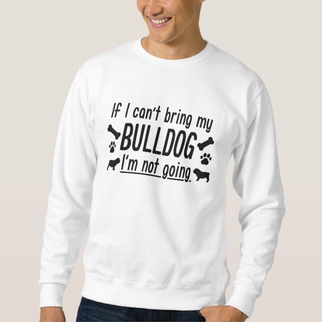 Bulldog Sweatshirt (Vorderseite)
