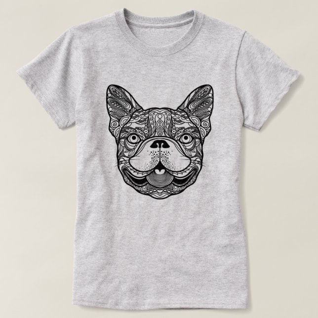 Bulldog T-Shirt (Design vorne)