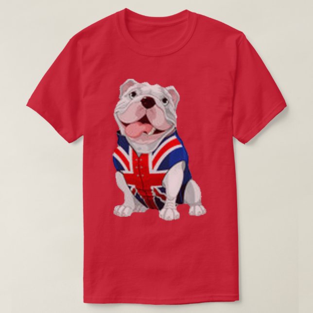 Bulldog T-Shirt (Design vorne)