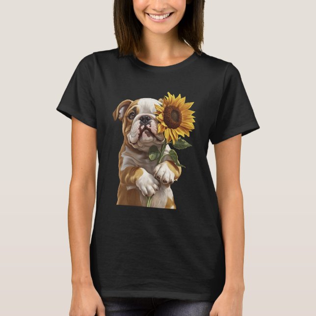 Bulldog  T-Shirt (Vorderseite)