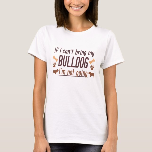 Bulldog T-Shirt (Vorderseite)