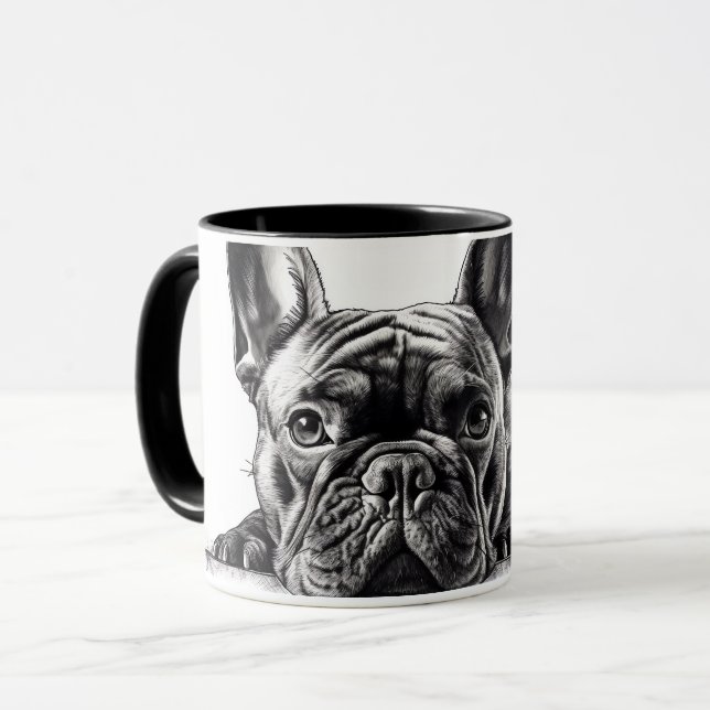 Bulldog Tasse (Vorderseite Links)