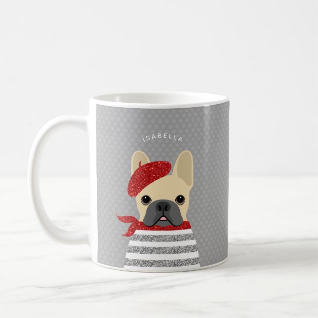 Bulldog-Tasse Kaffeetasse (Links)