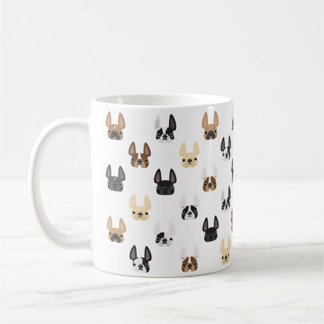Bulldog-Tasse Kaffeetasse (Links)