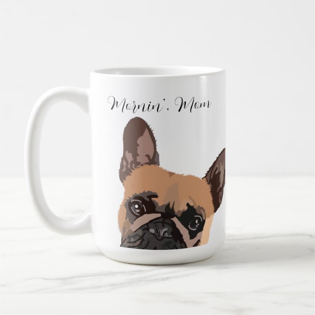 Bulldog-Tasse Kaffeetasse (Links)