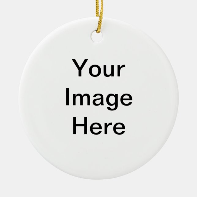 Bulldog-Tasse Keramik Ornament (Vorne)