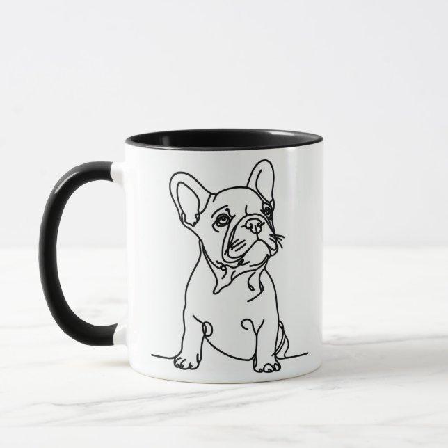 Bulldog-Tasse Tasse (Links)
