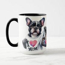 Bulldog Tattoo I 💗 Mama Kaffee Tasse Cup