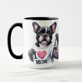 Bulldog Tattoo I 💗 Mama Kaffee Tasse Cup