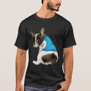 Bulldog Tattoos I Liebe VATER Sitzende Gift Fett T-Shirt