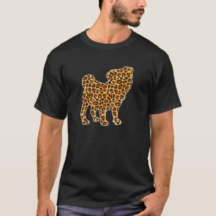Bulldog-Tier-Print Leopard-Mädchen Frauen für T-Shirt