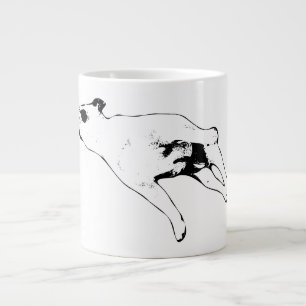 Bulldog Traum, Sternenklare Dehnung Jumbo-Tasse