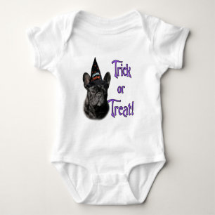 Bulldog Trick Baby Strampler