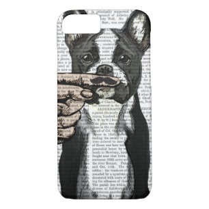 Bulldog und Finger Mustache Case-Mate iPhone Hülle