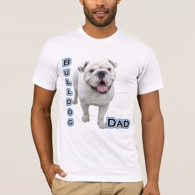 Bulldog-Vater 4 T-Shirt (Vorderseite)