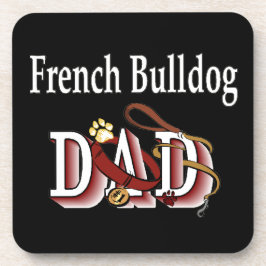 Bulldog-Vater Getränkeuntersetzer