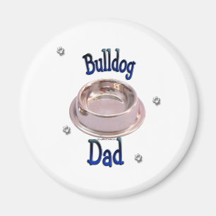 Bulldog-Vater - Individuell Magnet