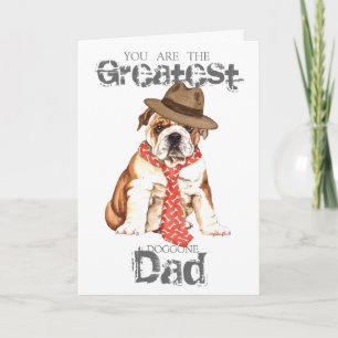 Bulldog-Vater Karte