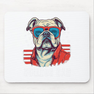 Bulldog-Vater Mousepad