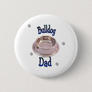Bulldog-Vater - Schaltfläche Button