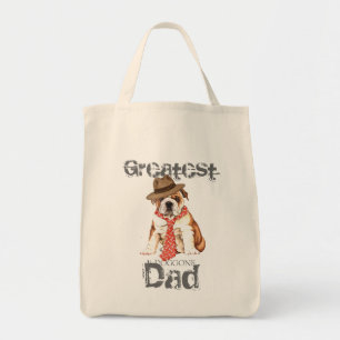 Bulldog-Vater Tragetasche