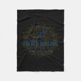 Bulldog Vintag Fleecedecke