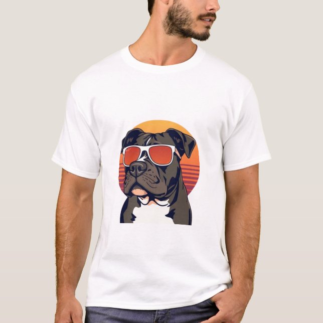 Bulldog Vintage T-Shirt (Vorderseite)