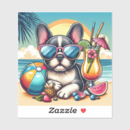 Bulldog Vinyl Sticker