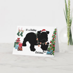 Bulldog Weihnachten