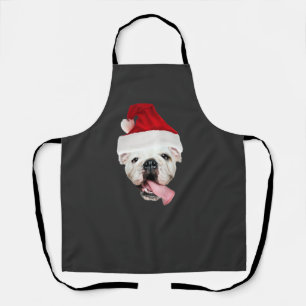 Bulldog Weihnachtsmann Essential T-Shirt Schürze