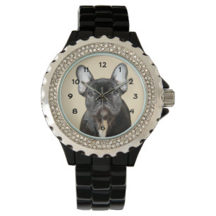 Bulldog Welpe Armbanduhr