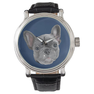 Bulldog Welpe Armbanduhr