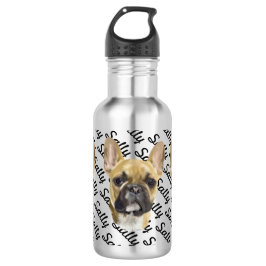 Bulldog Welpe Trinkflasche
