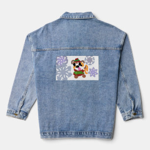 Bulldog-Winter Jeansjacke