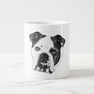 Bulldog Winter Morning Tasse