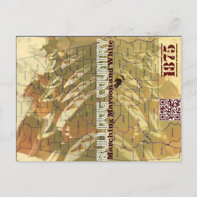 BulldogCountry Postkarte (Vorderseite)