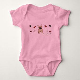 Bulldogge Baby Strampler
