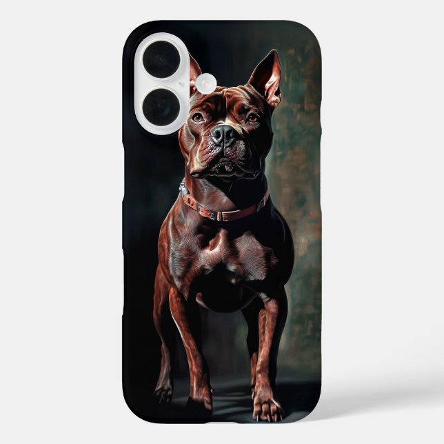 Bulldogge Case-Mate iPhone Hülle (Rückseite)