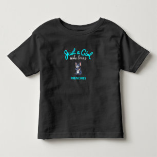 Bulldogge Geschenk Mädchen Kinder Franz Bulldogg Kleinkind T-shirt