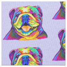 Bulldogge in den Farben