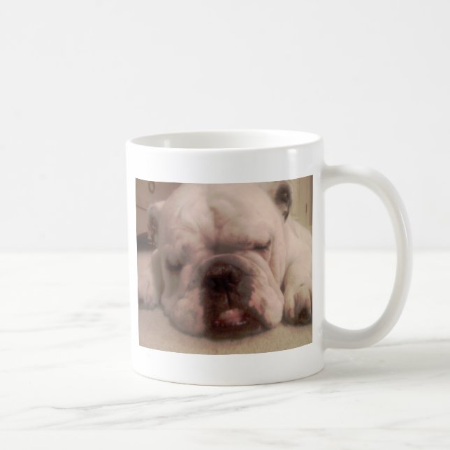 Bulldogge Kaffeetasse (Rechts)