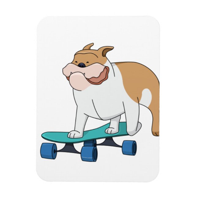 Bulldogge Magnet (Vertikal)