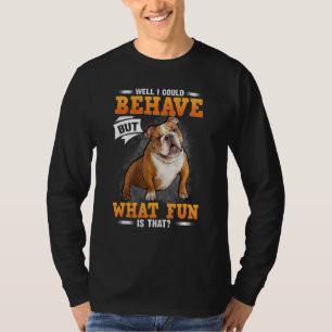 Bulldogge Mama Bulldogge Vater I Liebe mein Bulldo T-Shirt