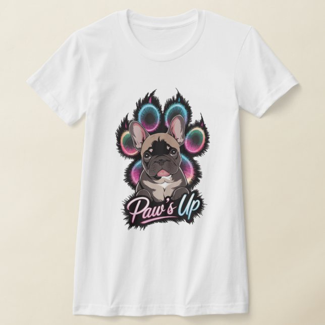Bulldogge mit Style T-Shirt (Ablage )