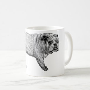 Bulldogge Noel-Tasse Kaffeetasse
