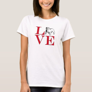 Bulldogge Owner Bulldog Lover - helles T-Shirt