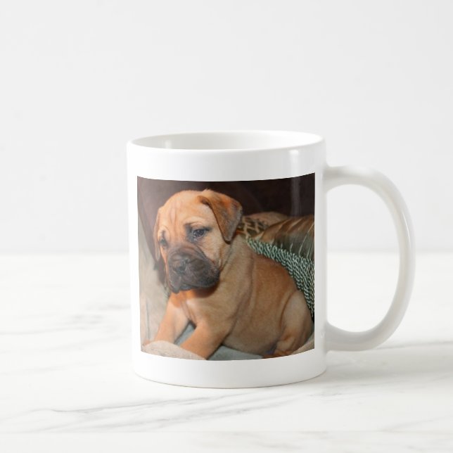 Bulldogge puppie Tasse (Rechts)