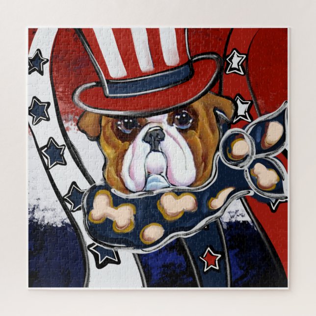 Bulldogge         puzzle (Vertikal)